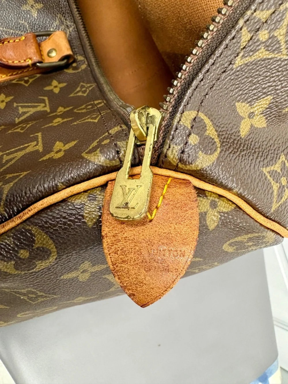 Louis Vuitton Keepall 50 Monogram Canvas Vintage Duffel Bag